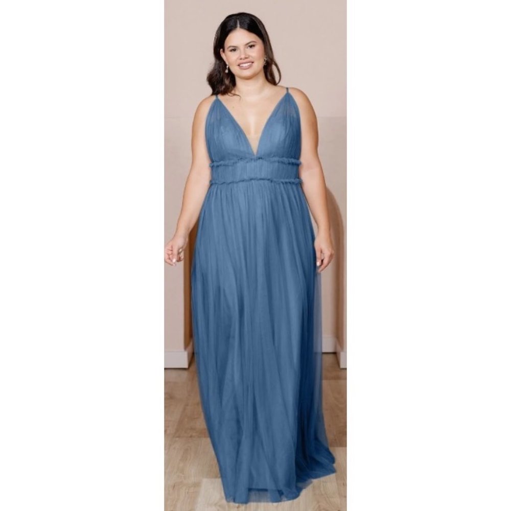 REVELRY Maxi Tulle Dress